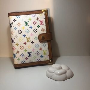 ❤️ Authentic Louis Vuitton Multicolor Agenda PM